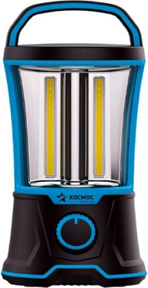 Фонарь кемпинговый акк. KOSMOS PREMIUM 6011LED 4*3WLED 4V 2Ah, гнездо 12В, USB выход для подзарядки