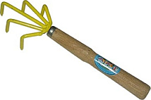 Рыхлитель прутковый 5 зубьев 250мм дерев/ручка М-5