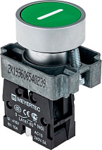 Кнопка MTB2-BAZ11331 зел. I, 1нз, IP65, Meyertec