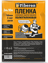 Пленка полиэтиленовая 3м x 10м техническая 2 сорт рукав Fiberon/1 PVD2100FR