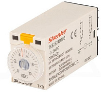 Реле времени TKB2B24D10S,2CO,5A (24VDC) Shenler
