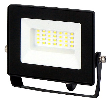 Прожектор LED LUMINO 4000K 20W 2000Lm IP65 черный Ledline