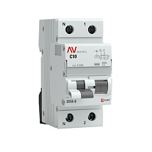 АВДТ DVA-6 C10/1+N 30мА, тип АС, 6кА AVERES EKF