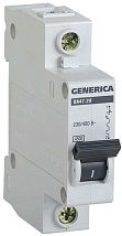 Автоматический выключатель. ВА47-29 C20/1 4,5кА GENERICA
