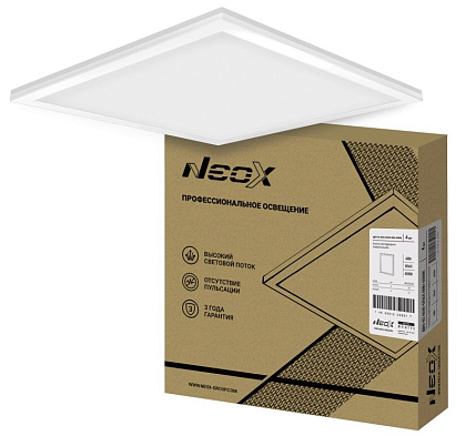 Панель LED универсальная ДВО-02 4065-ОПАЛ 40Вт 6500К IP40 3600Лм NEOX