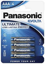 Элемент питания Panasonic LR03 EVOLTA BL*4 (AAA)