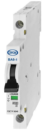 Автоматический выключатель ВА-9-1 C10/1 4,5кА МЕАНДР