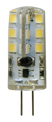 Лампа LED JC G4 4000К  2Вт 120Lm 12В капсула LEEK