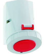 Розетка стационарная 16А 5п (3P+N+PE) 1151, IP67, 400В QC BALS