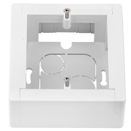 Коробка монтажная для розеток и выключателей (бел) Byelectrica