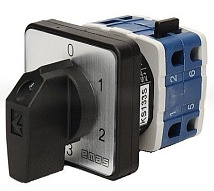 Переключатель PSA016KS133S 0-1-2-3, 1 пол, 16А Emas