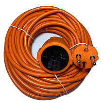 Удлинитель садовый 1гн. 10м б/з ПВС 2x1mm2 AWS-HZ2-01-10 AWSPRODUCTS