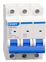 Автоматический выключатель NXB-63S C32/3 4.5кА CHINT