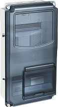 Щит учёта пласт. ЩУРн-П 3/12 IP66 PC LIGHT IEK