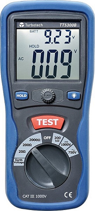 Измеритель сопротивления заземления DT-5300B  CEM