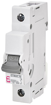 Автоматический выключатель ETIMAT P6 B10/1 6кA ETI