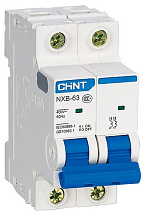 Автоматический выключатель NXB-63S B10/2 4.5кА CHINT