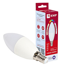 Умная лампа EKF Connect 5W WIFI RGBW E14