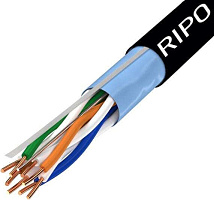 Кабель RIPO FTP4 CAT5E 24AWG 305м Cu (медь, outdoor)