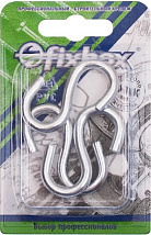 Крючок S-обр. 5мм (белый цинк 3 шт.)