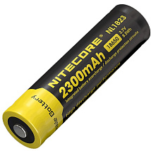 Аккумулятор с защитой NL1823 18650 Li 3.7v 2300mA NITECORE