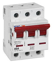 Выключатель нагрузки модульный OptiDin BM63PL-340-УХЛ3 (ВМ63PL) КЭАЗ 328169