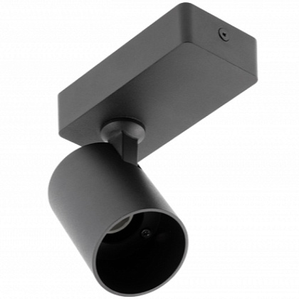 Спот SANTO под лампу GU10 IP20 круглый черный GTV