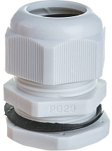 Кабельный ввод PG-29 диаметр проводника 18-25мм IP68-белый