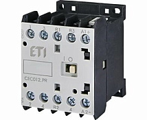 Контактор миниатюрный CEC 12.10-24V DC (12A; 5,5kW; AC3)