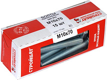Болт М10*70 DIN933 цинк (15 шт.) (Стройбат)