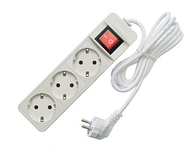 Удлинитель бытовой 3гн. 1,5м с/з с выкл. ПВС 3x1mm2 СОЮЗ UNIVersal