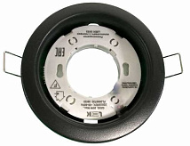 Светильник встраиваемый LE M 223-14 GX53 круглый 100/85 черный Leek