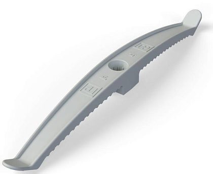 Держатель кабеля двусторонний П/М Серый FIXIN (20), уп