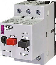 Авт. защиты эл. двигателя MS25-4 (2,5-4A) ETI