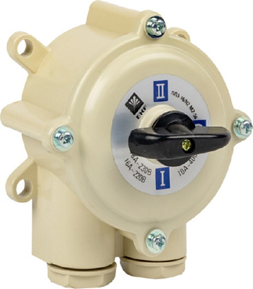 Пакетный переключатель ПП 3-16/Н2 М2 пл. IP56 EKF