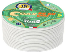 Кабель RIPO RG6 COAX (4*100m) 0,8мм и 32% жила ССА (омедненный)