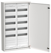 Щит металл. TITAN 5 ЩРн-144 IP31 белый (2х72, 960х570х140) IEK