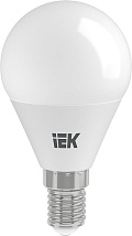 Лампа LED шар LED-G45 eco 9Вт 230В 4000К E14, IEK