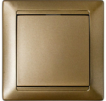 Выкл. 1-кл. СУ, серия СТИЛЬ, бронза (С110-801 бронза)