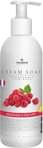 Увлажняющее крем-мыло "Малина и йогурт" Cream Soap Premium (500 мл)
