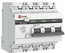 АВДТ АД-32 C25/3+N 30мА, тип АС, 4,5кА PROXIMA EKF