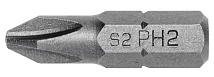 Биты PH1, 25 мм, сталь S2, 5 шт. HOEGERT