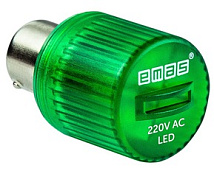 Светодиод LED 220VAC зеленый