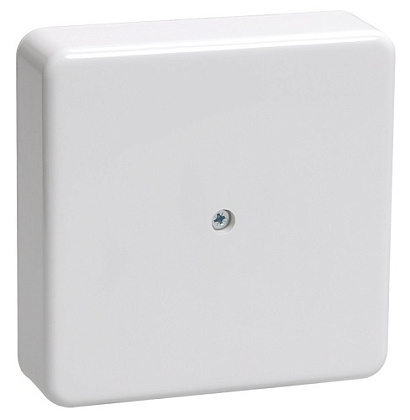 Коробка распред. о/п 75х75х20 IP40 БЕЛАЯ IEK (100)