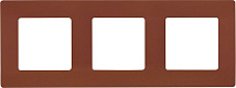 Рамка 3-я, Какао, ETIKA (672573) LEGRAND
