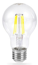 Лампа светодиодная LED-A60-DECO 11Вт 230В Е27 4000К 1160Лм прозрачная IN HOME