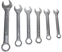 Ключи комбинированные, набор из 6 предметов 8-17мм Econom Strong