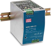 Источник питания NDR-480-24 AC/DC 24B,20A,480Вт на DIN рейку