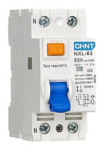 УЗО NXL-63 40/2 30mA, тип AC, 6kA CHINT
