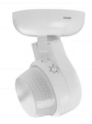 Датчик движения и присутствия CO-3, MAX.1200W, AC220-240V, угол обнаружения 360°, зона действия 3-20